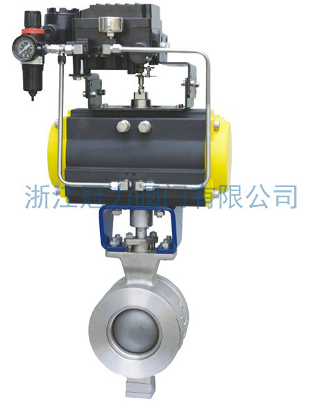 氣動V型球閥是怎樣的閥門